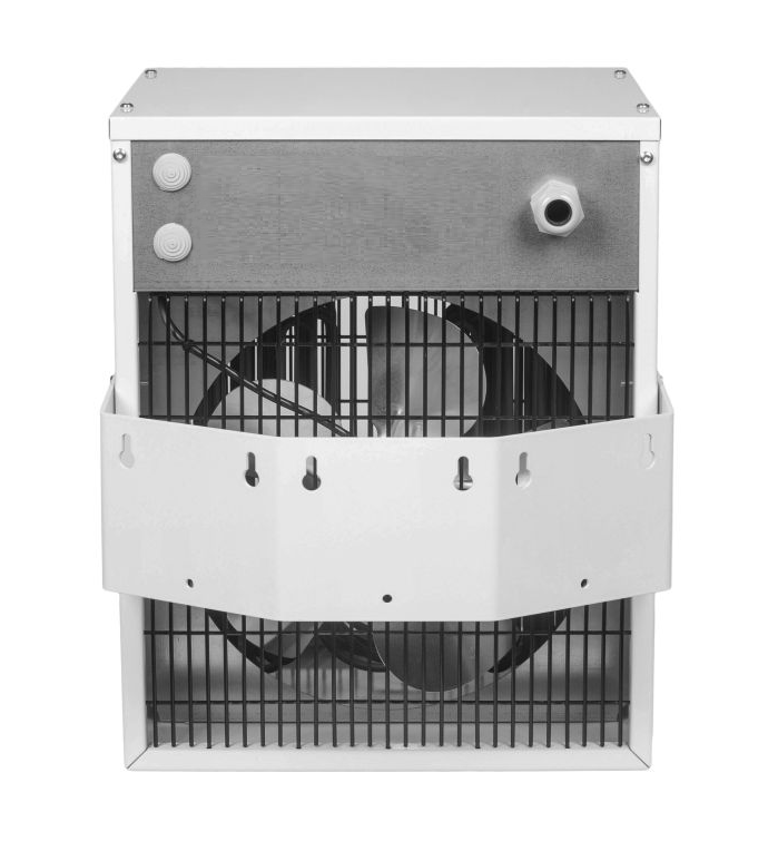 Varmluftsvifte - Wimpel MAX 15kW IP44 - bak